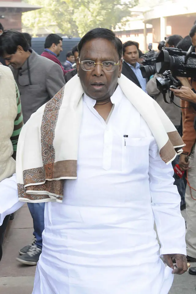 புதுச்சேரி முதல்வர் நாராயணசாமி