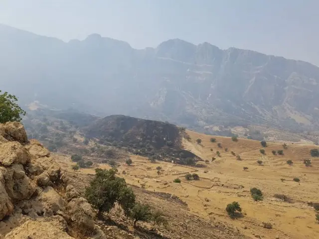 از فروردین ماه تاکنون هزارو ۵۰۰ هکتار از جنگل ها و مراتع ملی ایران درگیر آتش سوزی بودند