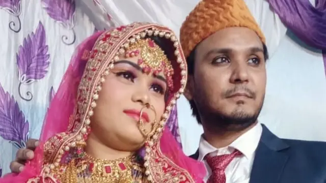 गुलिस्तां शेख और उनके पति