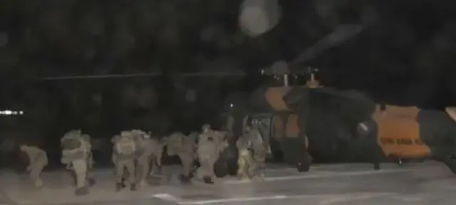 Pençe-Kaplan Operasyonu'na katılan komandolar