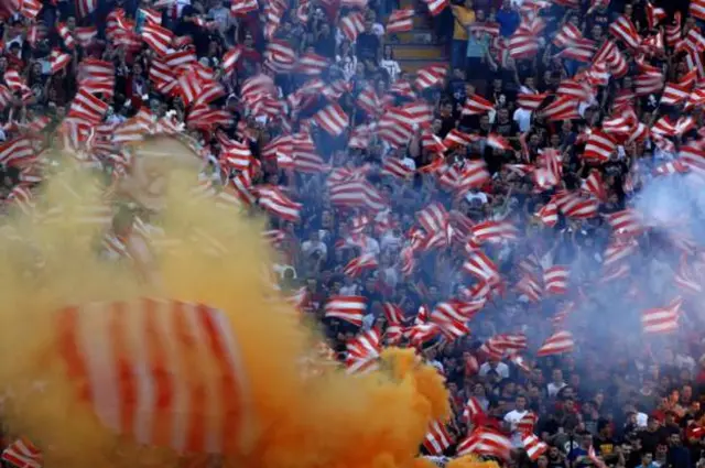 football crowd