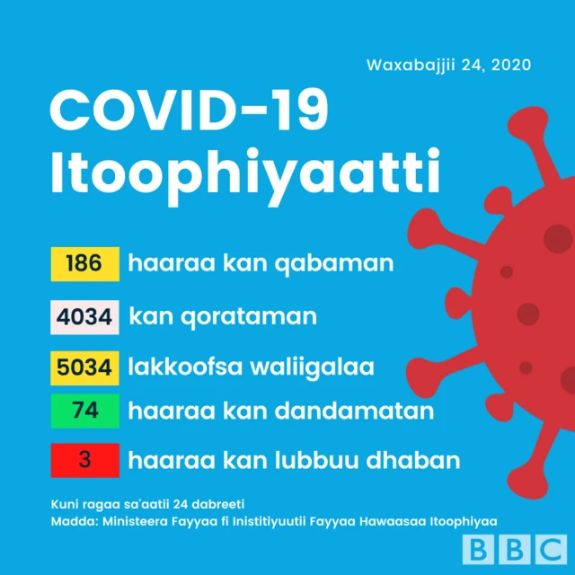 Haala Covid-19 Itoophiyaatti