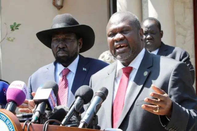 Gaggeessitoota Sudaan Kibbaa Saalvaa Kiir fi Reek Maachaar