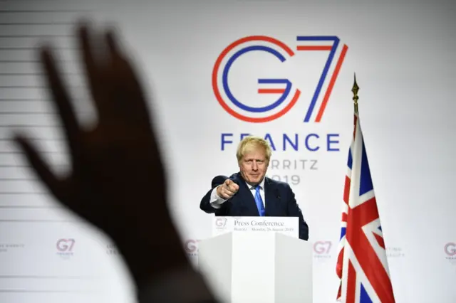 Boris Johnson G7