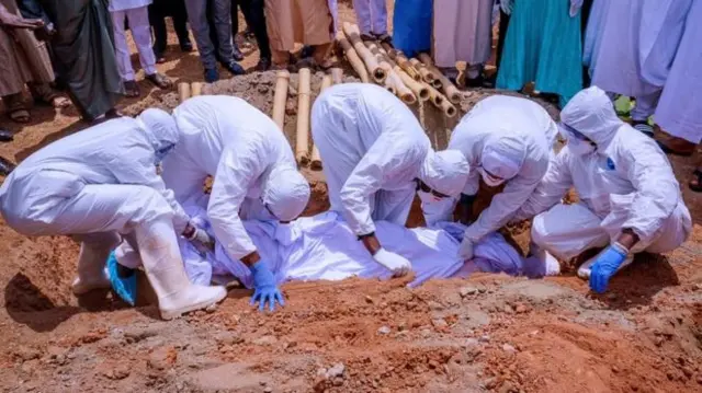 Former Nigeria President Chief of Staff burial, Late Abba Kyari