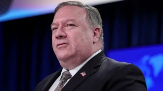 Xoghayaha arrimaha dibadda Mareykanka, Pompeo wuxuu sheegay in aysan ka aamusi doonin tacaddiyada uu ku geysanayo Shiinaha