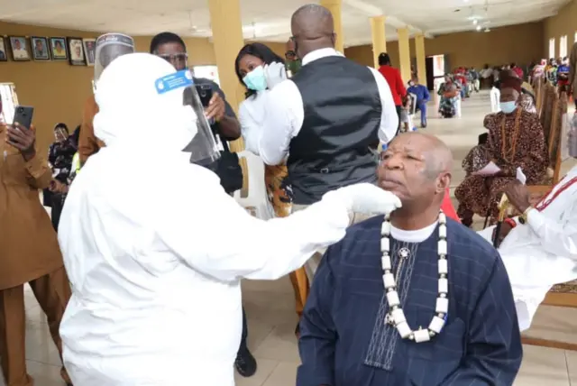 Nnyocha ahụ maka coronavirus n' Abia steeti