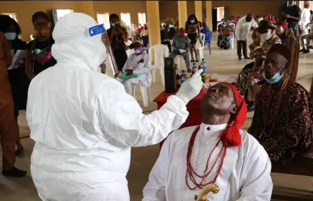 Nnyocha ahụ maka coronavirus n' Abia steeti