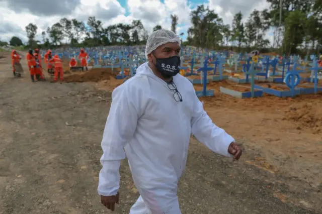 Brezilya'da bir mezarlık