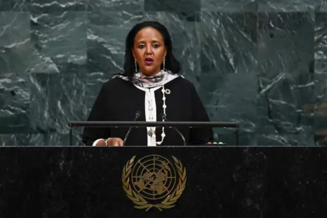 Aamina Maxamed waxay hadda ka soo noqotay wasiirka arrimaha dibadda ee Kenya