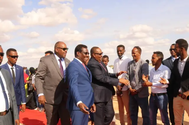 Madaxweynaha Puntland, Siciid Cabdullaahi Deni oo gaaray Dhuusamareeb