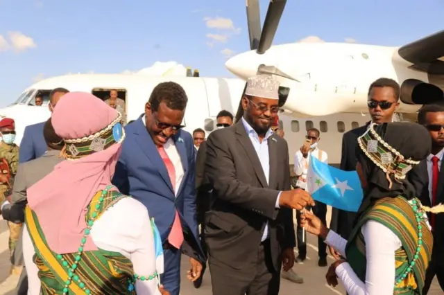 Madaxweynaha Jubbaland, Axmed Maxamed Islaam oo gordhaweyd ka degay Dhuusamareeb