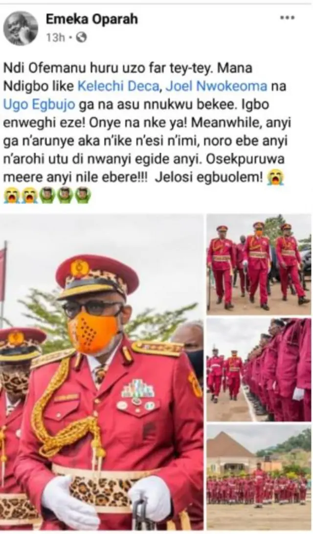 Ihe Emeka Opara kwuru maka Amotekun