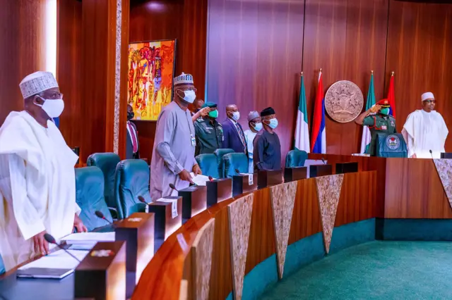 Buhari na ndị FEC mere nzukọ
