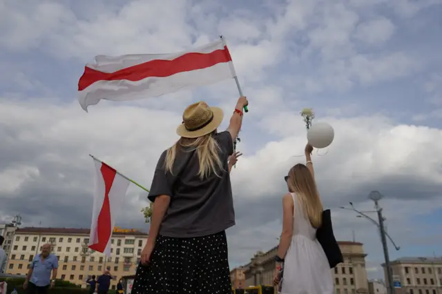 Протест в Минске