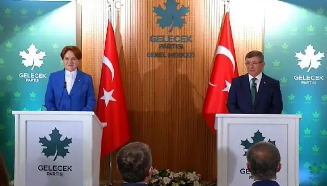 Akşener Davutoğlu