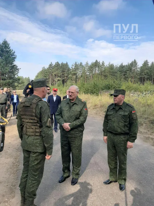 Лукашенко в Гродно