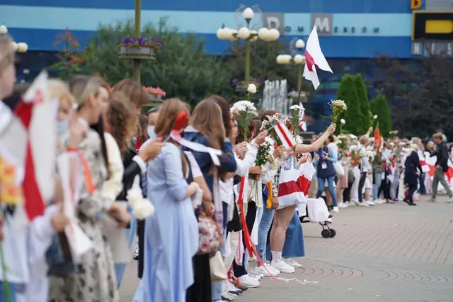 Минск протесты