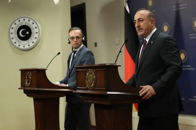Maas ve Çavuşoğlu