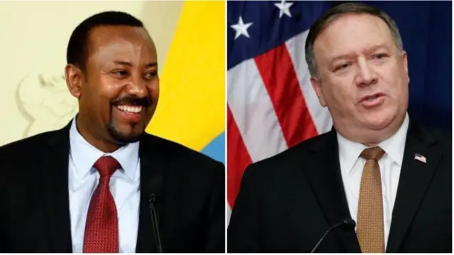 MM Abiy Ahmed, Ministira Haajaa Alaa US Maayil Pompeewoo