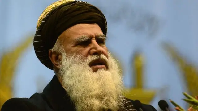 عبدالرب رسول سیاف، از رهبران پر نفوذ مجاهدین