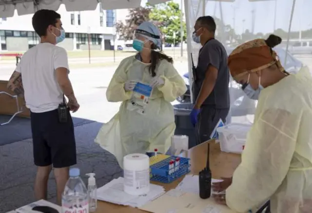 अमरीका में कोरोना