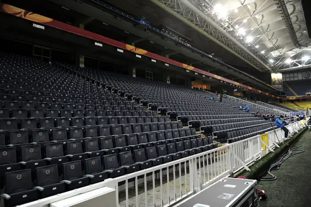 Fenerbahçe Şükrü Saraçoğlu Stadyumu.