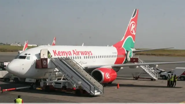 Ndege ya shirika la ndege ya Kenya