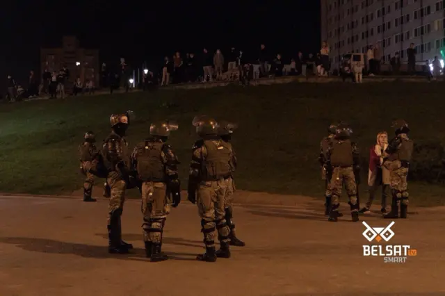 Минск протесты