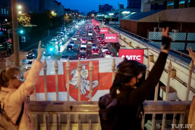Минск протесты
