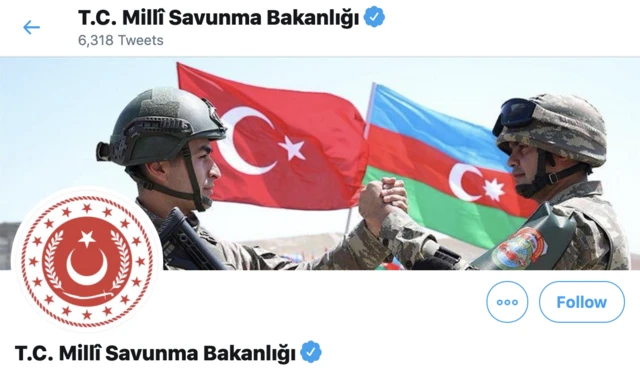 Türkiyənin Müdafiə Nazirliyi, Twitter