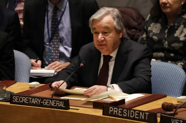 Katibu Mkuu wa Umoja wa Mataifa António Guterres