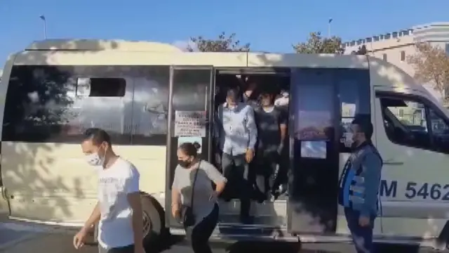 Son koronavirüs genelgesi kapsamında İstanbul'da ayakta yolcu denetimi
