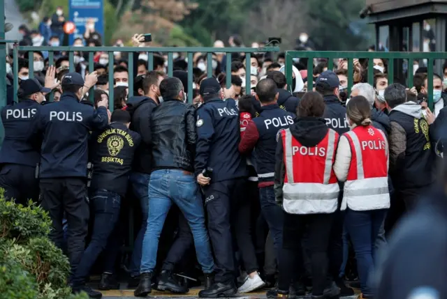 Boğaziçi Üniversitesi'nde eylemler
