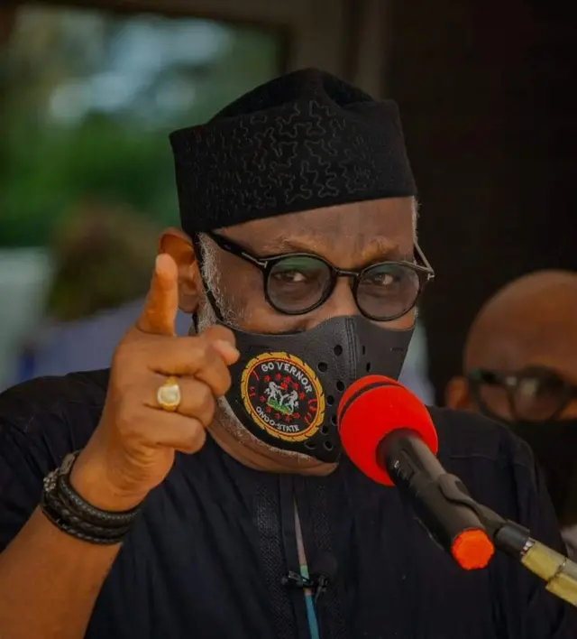Gọvernor Ondo state Rotimi Akeredolu Aketi
