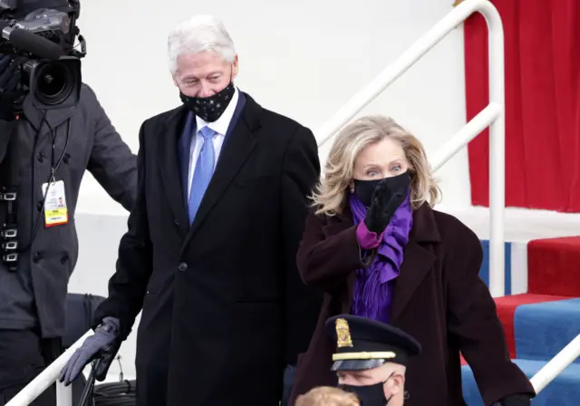 Bill and Hilary Clinton