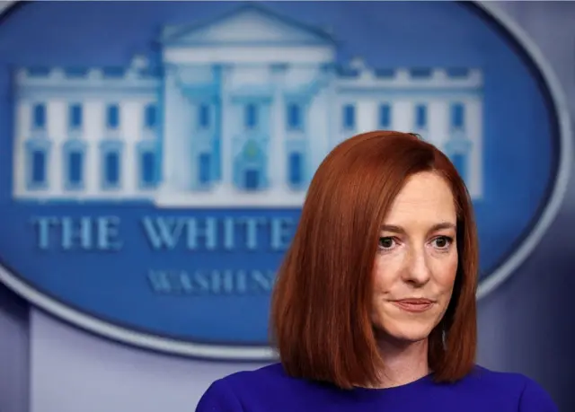 Jen Psaki, जेन साकी, अमेरिकी प्रेस सेक्रेटरी