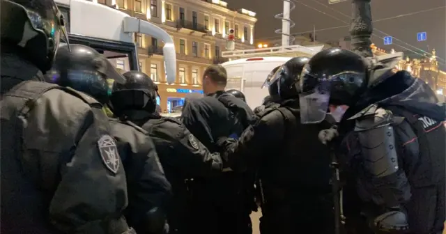 Протесты в Петербурге