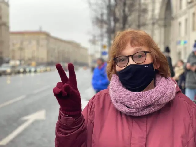 Людмила Навальная на Пушкинской