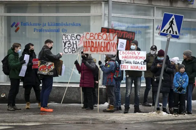 Протест в Хельсинки