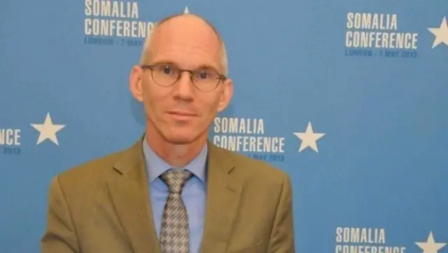 James Swan ayaa maanta gaaray magaalada Dhuusamareeb
