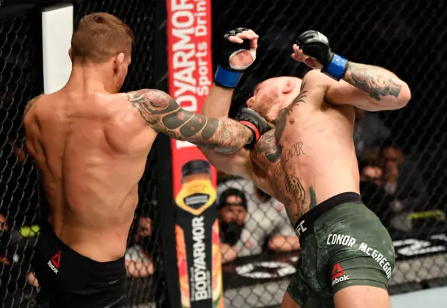 Dustin Poirier na Conor Mcgregor