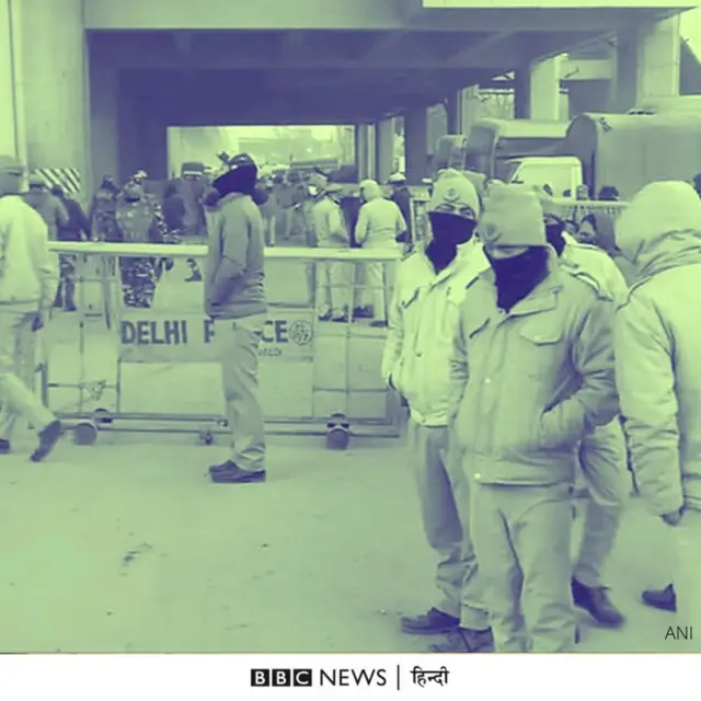 किसानों का विरोध-प्रदर्शन