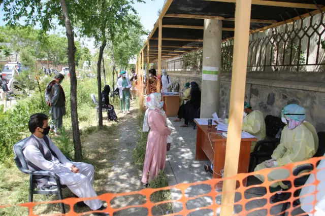 کرونا در افغانستان