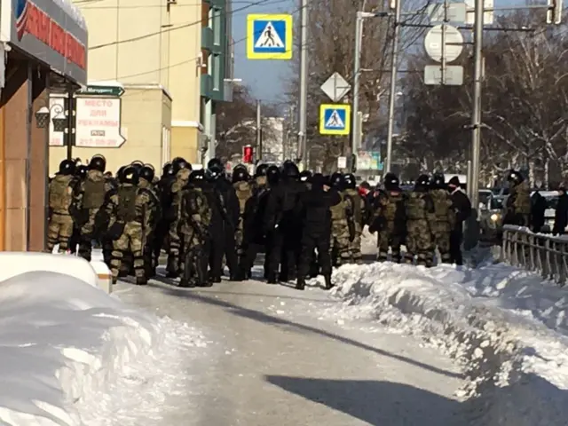 Полиция в Новосибирске