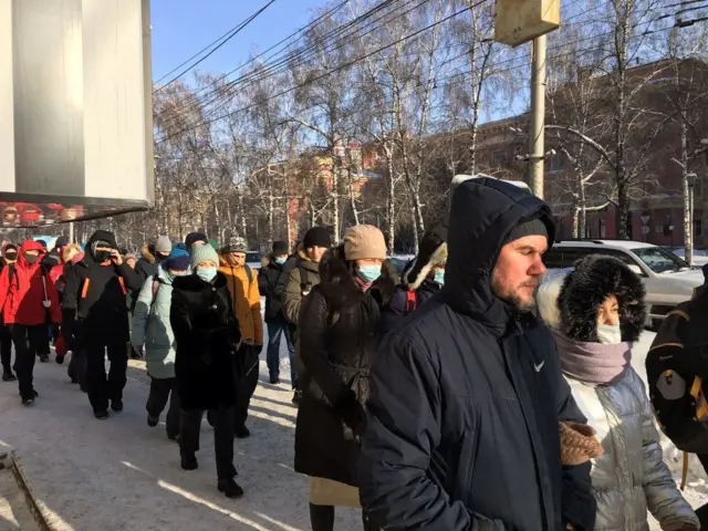 Шествие в Новосибирске