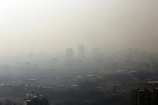 الودگی هوای تهران