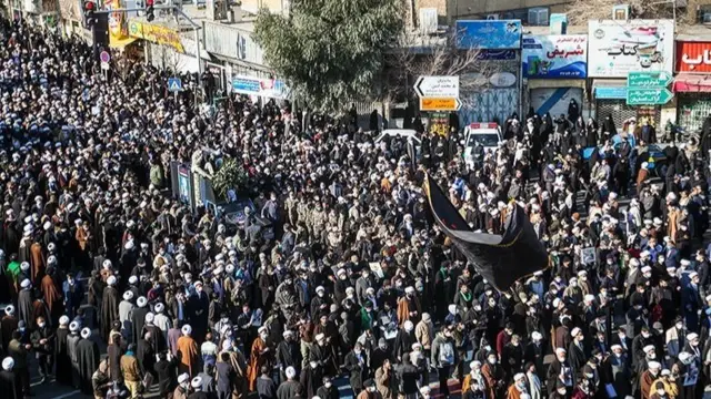 مراسم تشییع محمدتقی مصباح یزدی
