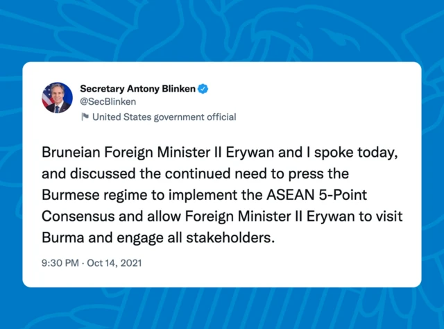 US secretary of state