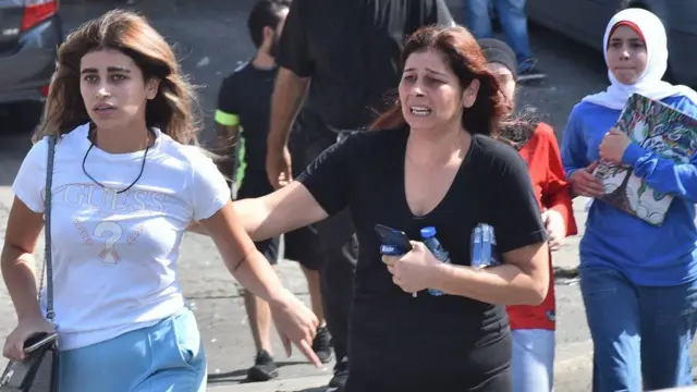 लेबनान में गोलीबारी